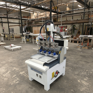 Macchina per incisione su legno cnc 4060 con router rotativo 4 assi kit router cnc per intagliare il legno - Product Image 4