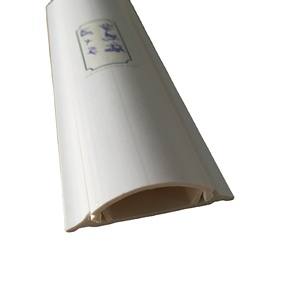 PVC Arc Floor Cable <strong>Trunking</strong> Half <strong>Round</strong> Cord Channel Pvc Cable Raceway Electric Wires Installation Top Cover Flameproof Profile - Product Image 2