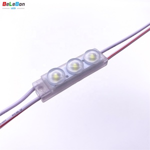 DC12V 0.72W Backlit 2835 IP67กันน้ำขนาดเล็กขนาดเล็ก Mini 3 Led Injection โมดูล160องศาเลนส์กลางแจ้ง Led โมดูลไฟ - Product Image 1