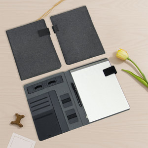 Carpeta de grabado en relieve grande Certificado Suministros de oficina Productos de archivo A4 Presentación Carpeta de archivos Bolsa de Conferencia - Product Image 2