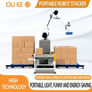 OUKEFully Automatic Robotic Palletizing System <strong>Loading</strong> and <strong>Unloading</strong> Palletizing <strong>Robot</strong> for Container