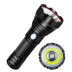 Xinsite Đèn pin Led công suất cao T40 thân đèn Hợp kim nhôm sạc USB ngoài trời chống nước Zoom quang học mạnh mẽ - Product Image 2