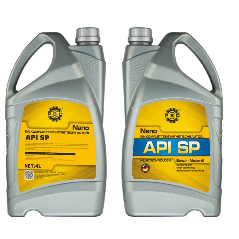 Aceite lubricante PBD de garantía de calidad del cabello directo de fábrica SP 1L 4Lgold totalmente sintético 5W30 0W30 aceite de motor de coche