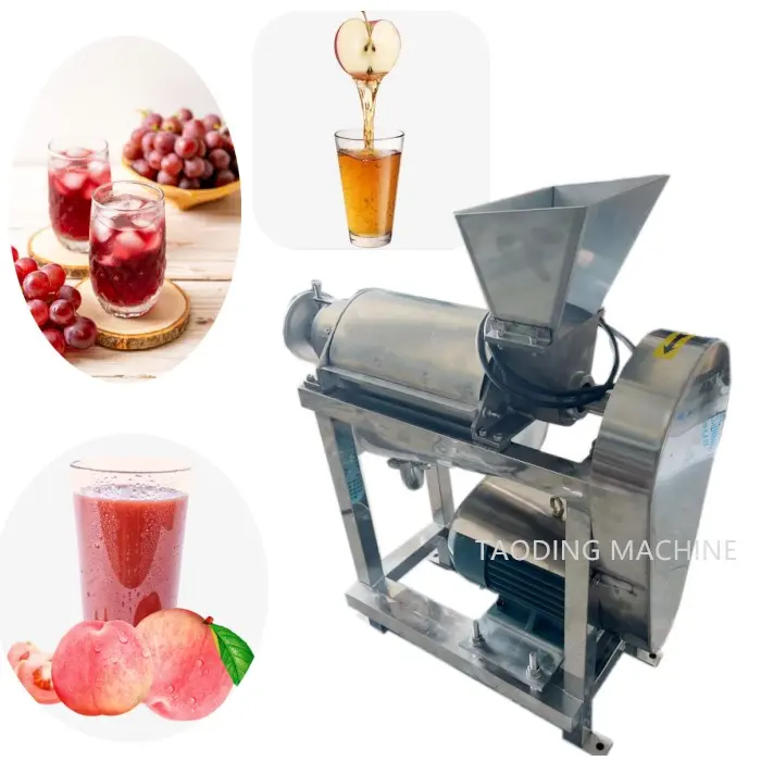 Thép không gỉ mía nước trái cây Máy làm mía củ cải đường nước trái cây chiết xuất máy niềm đam mê trái cây puree làm cho máy