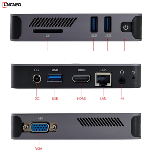 Factory Direct Cheap Compact Desktop PC <strong>Linux</strong> Win 10 Home Fanless Office Mini <strong>Computer</strong> - Product Image 3
