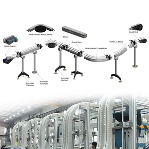 Plastlink linh hoạt chuỗi băng tải Gripper chuỗi băng tải cho chế biến thực phẩm dây chuyền sản xuất với thực phẩm nướng truyền đạt - Product Image 6