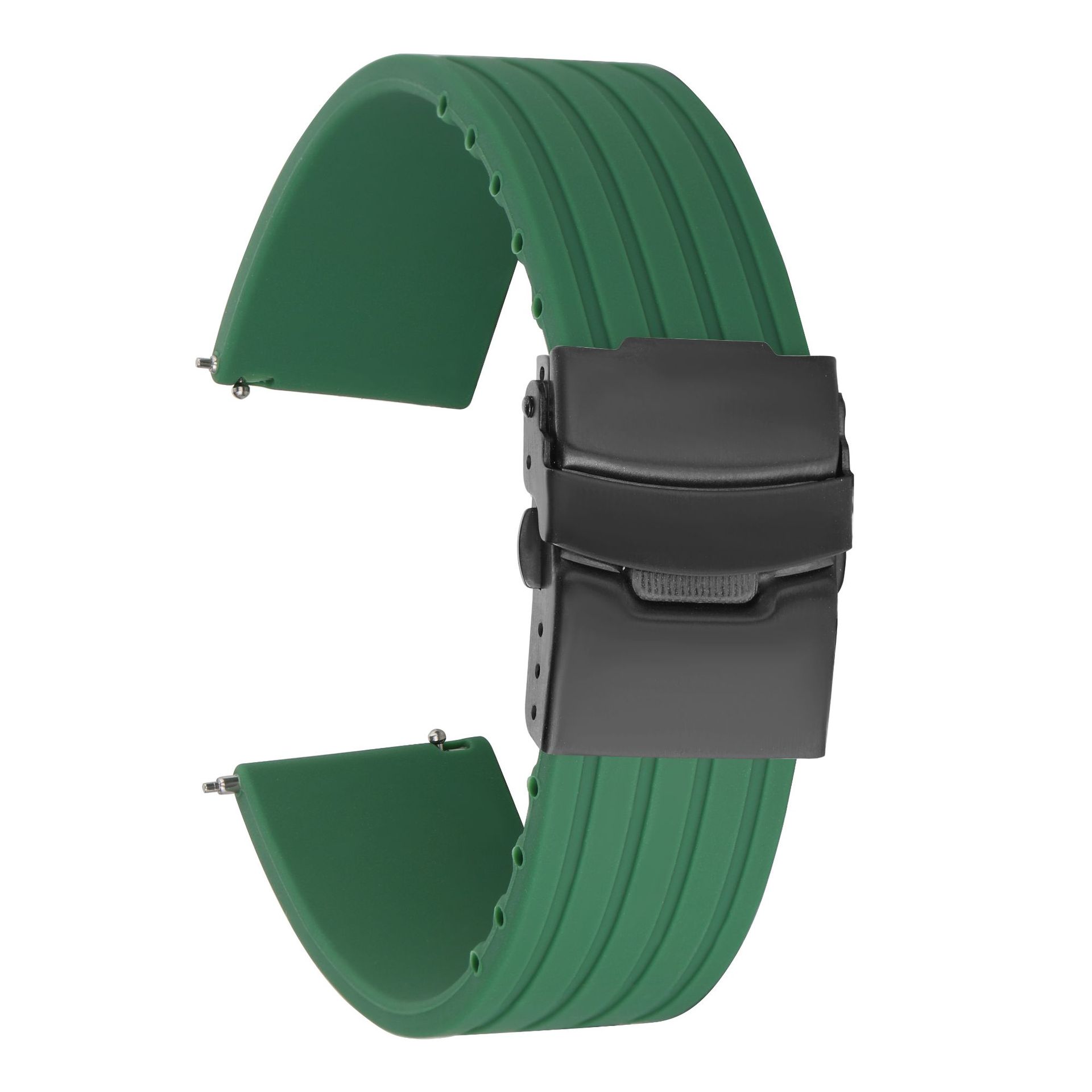 Bande verte - boucle noire