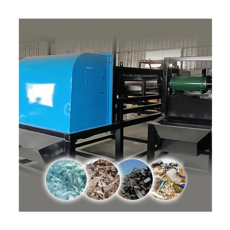 Magnetic Separator For Waste Separation Eddy Current Separator Non Ferrous Metal Separation Solid Waste Recycling Separator
