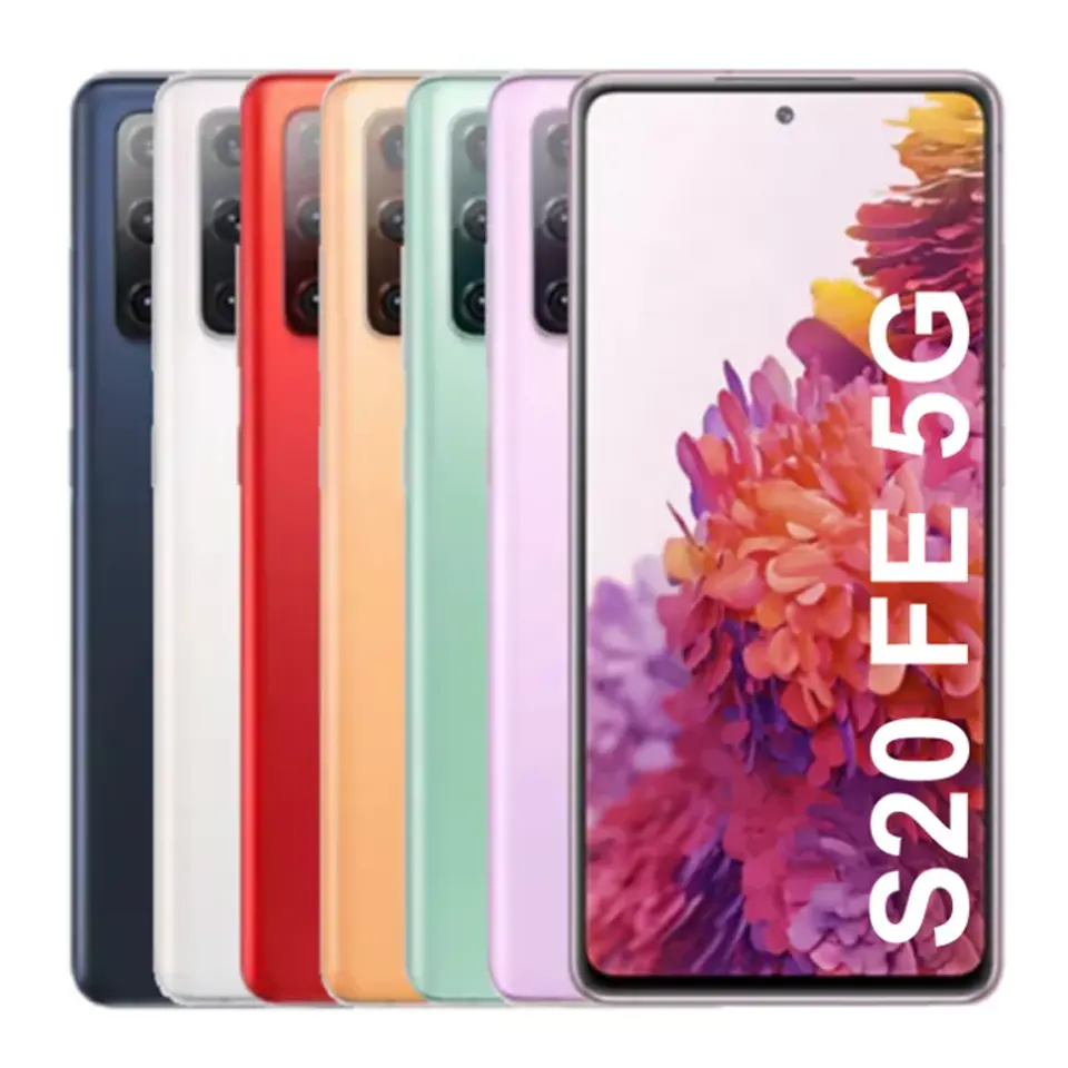 Originale sbloccato S20 FE 5g telefono cellulare di seconda mano per Samsung Galaxy S20 FE ricondizionato di alta qualità telefoni usati