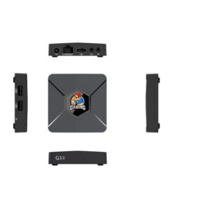 กล่องรับสัญญาณวิดีโอเกมแบบ2 in 1คอนโซล G10ระบบคู่แอนดรอยด์กล่องสมาร์ททีวีที่มีในตัวมากกว่า30000เกมคอนโซล - Product Image 4