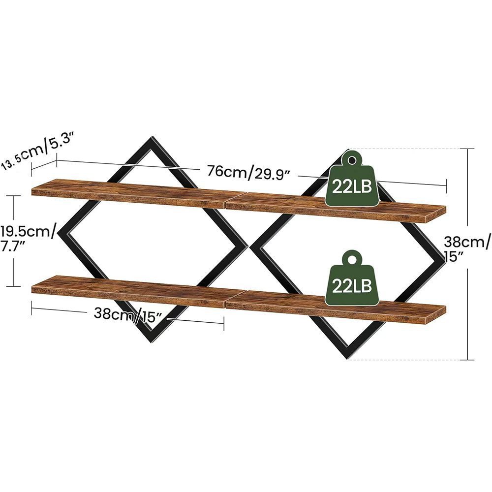 Brown board double set