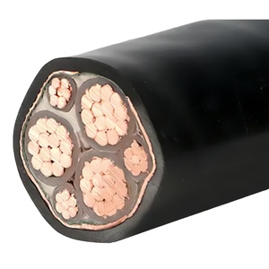 Bakır Conductor0.6/1 Kv 1. 8/3 Kv 3X300 + 3G50mm LSZH ekranlı değişken frekanslı mekanizma VFD güç kabloları - Product Image 3