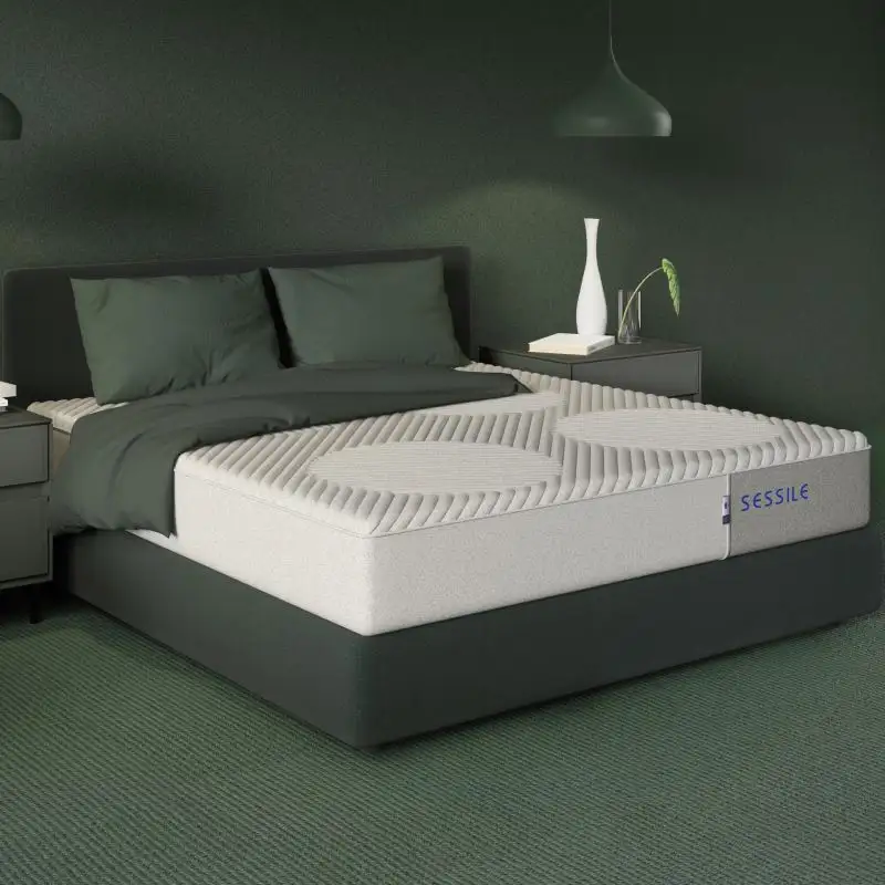 Materassi di alta qualità materasso A molle insacchettate In Gel ad alta densità In Memory Foam per Hotel con confezione sottovuoto In lattice naturale In una scatola