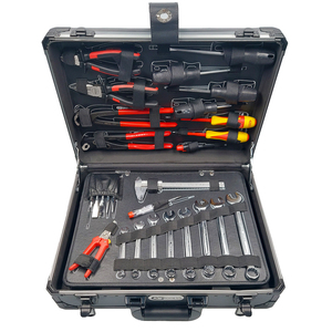 Yüksek kaliteli malzemeler 1/4 ''-1/2'' bakım seti kullanışlı Set, çok çeşitli temel araçları içerir - Product Image 4
