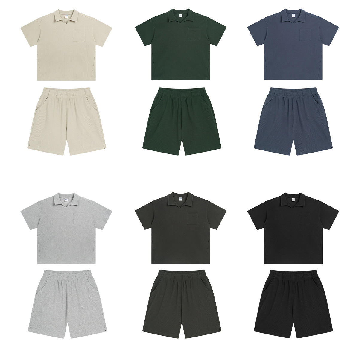 แขนสั้น-Paris Grey apricot