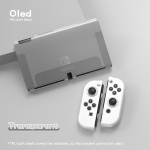 RALAN Anti şok renkli TPU kılıf Nintendo anahtarı için Oled kapak koruyucu kabuk - Product Image 4