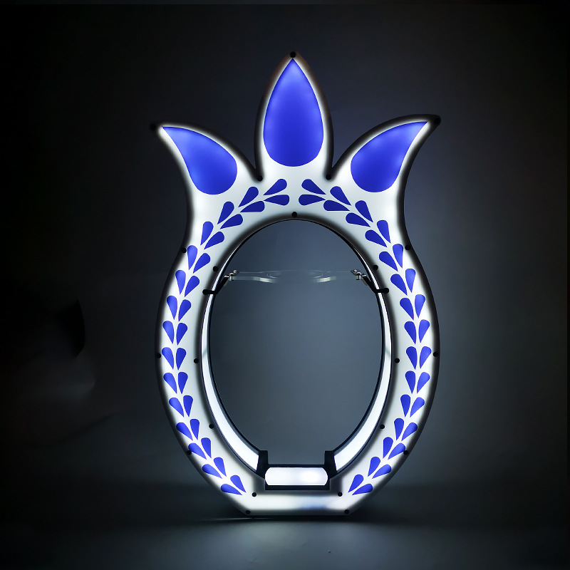 Base blanche de vin d'ananas (petite taille) 71*45CM