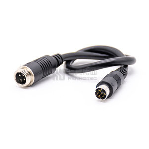 后视图延伸电缆GX12 4 5 6针至RCA适配器，用于摄像机头线汽车20M M12 - Product Image 6