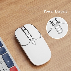 <strong>Wireless</strong> <strong>Keyboard</strong> Mouse Set with Silent <strong>Keys</strong> Rechargeable <strong>Keyboard</strong> Mouse Combo for Tablet Laptop - Product Image 3