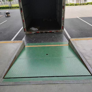 Caja de control nivelador de muelle Rampa de carga de remolque Rampa de carga de contenedores de segunda mano Rampa de carga de 8 toneladas Terminal de contenedores - Product Image 4