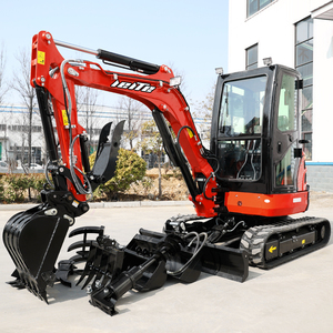 LEITE yeni kazıcı 3 Ton küçük paletli Mini kompakt ekskavatör Bagger ekleri ile fabrika doğrudan EPA motor sağlamak - Product Image 3
