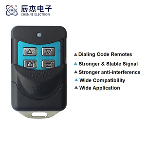 Codice di composizione Wireless RF Gate porta telecomando 4 pulsanti 433MHz porta automatico telecomando personalizzato - Product Image 2