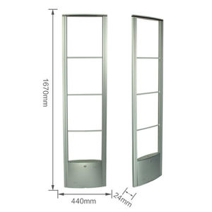 High EAS <strong>RF</strong> <strong>System</strong> Shop <strong>Security</strong> 8.2Mhz Antenna Wide <strong>Detecting</strong> Anti-Theft Sensor Gate for Garment Store - Product Image 2