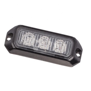 SMBX緊急車両車3 LEDフラッシュライト琥珀色赤青トラックストロボLED点滅警告灯 - Product Image 4