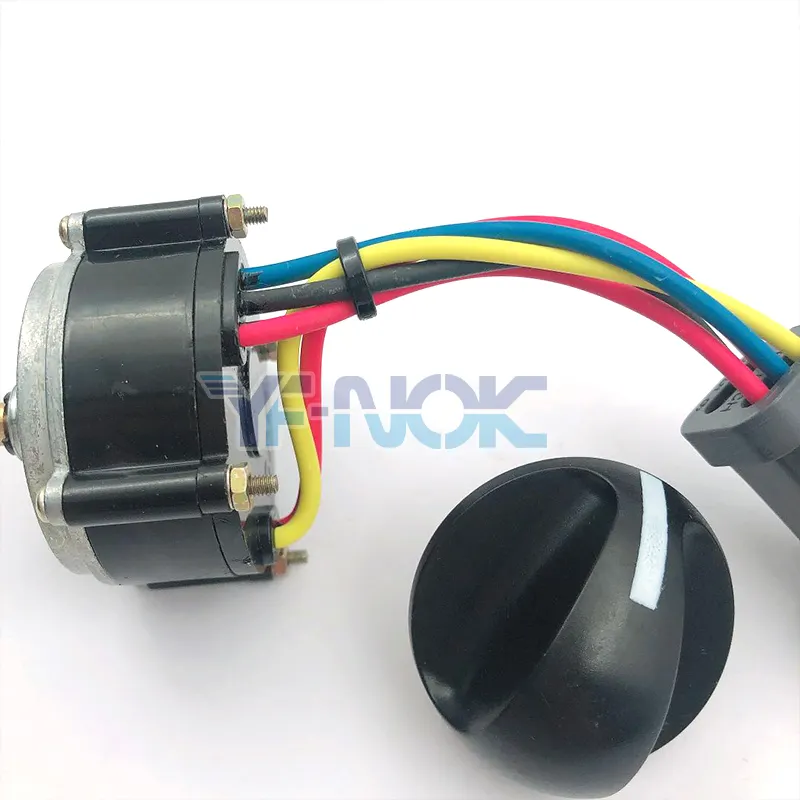 106-0107 High Quality Excavator Throttle Rotary Switch Knob 1060107 For CAT 320B 320C