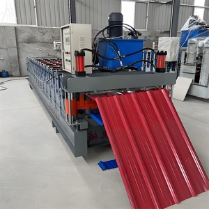 AVITA Roll Forming Making <strong>Machine</strong> Trapezoid Roll Forming <strong>Machine</strong> For Commercial Structures Aluminum Alloy Roof IBR Sheet Making - Product Image 4