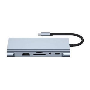 Hub 4K 11-in-1 Type C USB C Hub <strong>Adapter</strong> High Compatibility PD Fast Charging <strong>Notebooks</strong> Laptops <strong>Computers</strong> SD TF Card Reader - Product Image 3