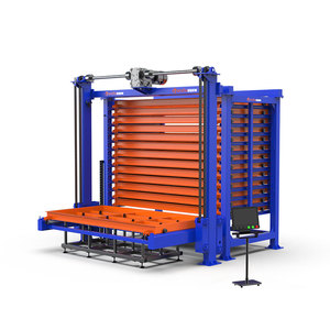 Estructura de estantería multicapa para almacén de material automático de chapa metálica, aprovecha al máximo el espacio del almacén, almacén de placas automático - Product Image 5