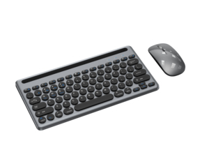 Teclado retroiluminado RGB inalámbrico silencioso OEM/ODM con interfaz USB RGB Resistente a derrames Rango de 10m Compatible con Windows - Product Image 6