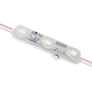 เศรษฐกิจ200ชิ้นแพ็คโมดูล LED 3 LED 1.5วัตต์126lm Smd5730 12โวลต์ DC Epistar นำแสงโมดูล - Product Image 1