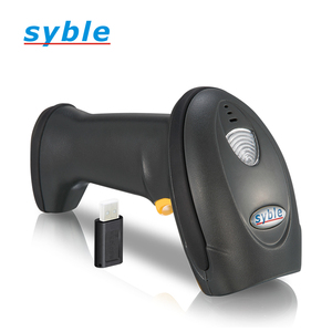 Lector de código de barras de mano BT inalámbrico con cable, escáner de código de barras 2D QR PDF417 para IOS, Android, IPAD - Product Image 3