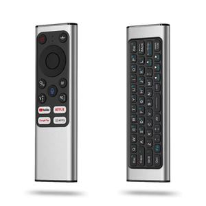 TV X9 Esquilo Voador Sem Fio Voz Universal Controle Remoto Mini Teclado