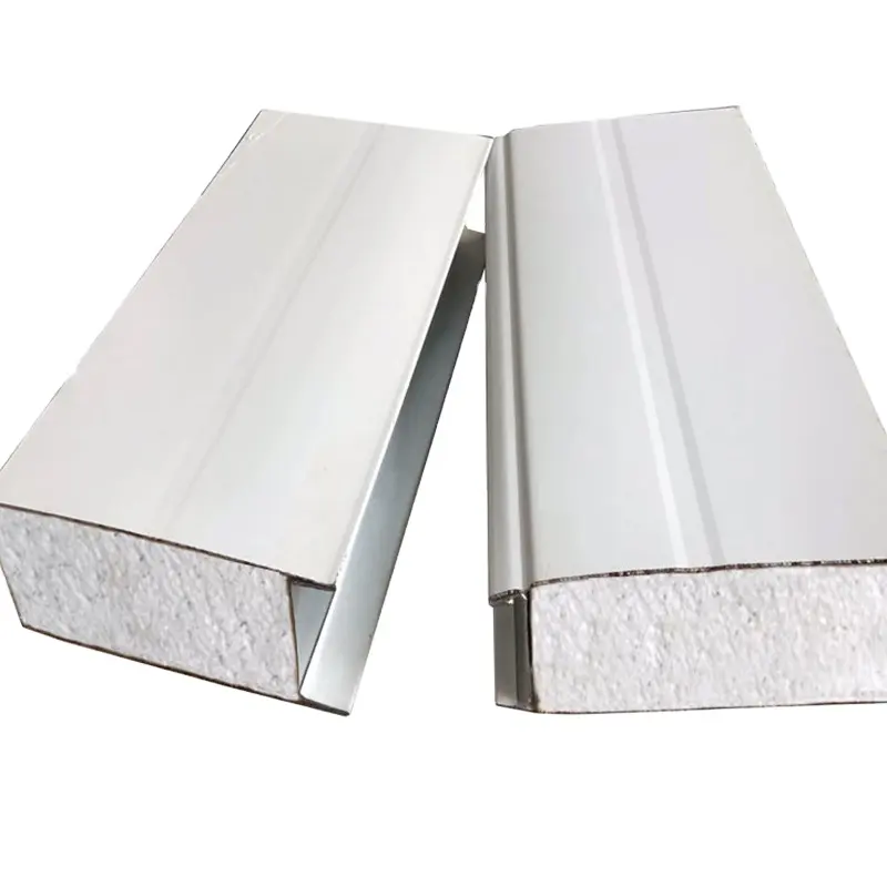 factory sale PPGL Polyurethane composite sandwich panel for roof 55mm 75mm made in China for cold storage