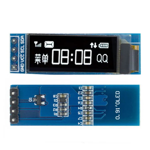 Modulo OLED da 0.91 pollici 0.91 "bianco/blu 128x32 OLED LCD LED Display modulo IIC comunicare per Ardunio - Product Image 2