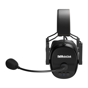 Equipo de árbitros, equipo de entrenamiento, estudio de eventos, auriculares inalámbricos de intercomunicación dúplex completo para llamadas cifradas dedicadas para un grupo de 5 personas