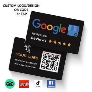 NFC Google İnceleme PVC kart TapFive RFID NTAG213 NTAG215 NTAG216 medya akıllı dijital kartvizit ödeme uygulaması ile - Product Image 6