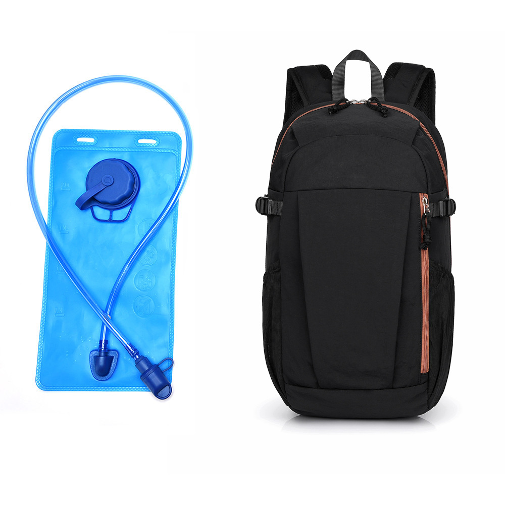 Black with water bag