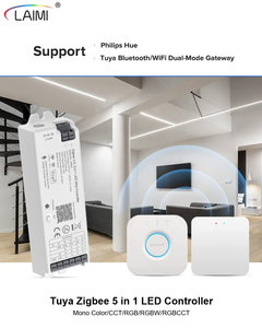 Оптовая Продажа с фабрики, Zigbee, Wi-Fi, многофункциональный волшебный 5 в 1, контроллер светодиодной ленты, интеллектуальное управление через приложение - Product Image 4