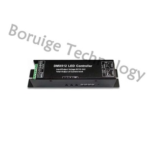 12V 24V 4A dijital ekran RGBW DMX512 denetleyici 4 kanallar RGBW Led şerit mavi diş uzaktan aydınlatma çözümü için - Product Image 2