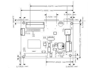 Nacheinander 5V-12V Einzel-LCD-TFT-Treiber platine LVDS-Adapter platine LCD-Treiber-Anzeigetafel PCB800661 - Product Image 6