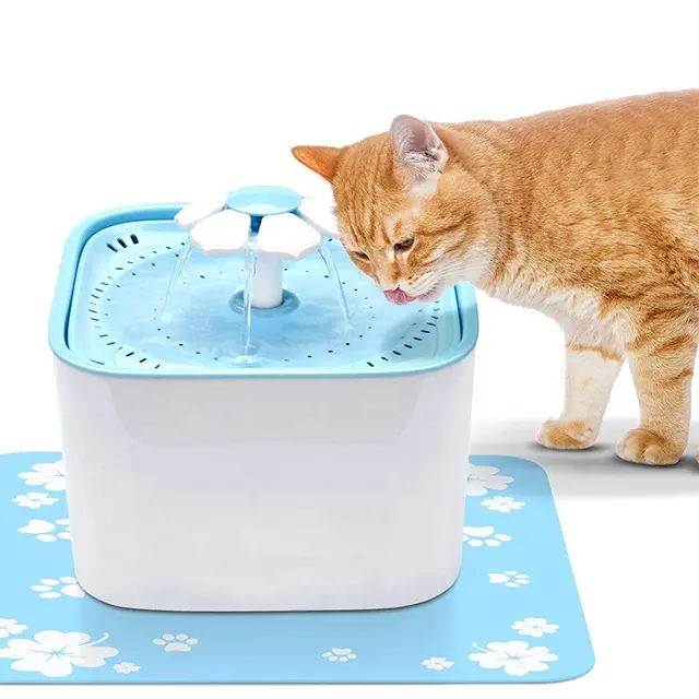 Filtro eléctrico de Reemplazo automático para mascotas, tazón de agua de gato, fuente para beber, higiénica, barata