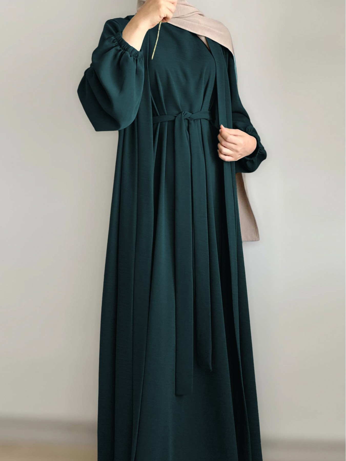 Peacock green