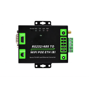 RS232/485 a WIFI POE ETH (B) Server seriale di livello industriale RS232/485 a WiFi e Ethernet Modbus Gateway MQTT Gateway PoE Port - Product Image 3