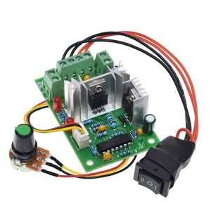 10V 12V 24V 36V PWM DC controller con inversione positiva PWM DC controller per motore a corrente continua regolatore di velocità 150W - Product Image 3