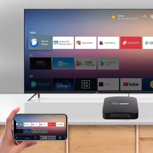 กล่องรับสัญญาณโทรทัศน์ระบบแอนดรอยด์11 US HD S905Y4 Amlogic 4GB 32GB พร้อมรีโมทควบคุมด้วยเสียง BT สำหรับ XS97ออกแบบได้ตามต้องการ - Product Image 6
