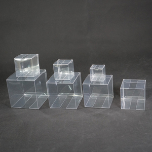 カスタマイズされたミニクリアペット透明<span class=keywords><strong>PVC</strong></span>アセテート包装プラスチックボックス - Product Image 1